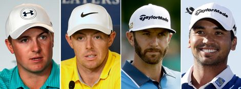 Jordan+Spieth_+Rory+McIlroy_+Dustin+Johnson+en+Jason+Day