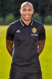 Belgium's assistant coach Thierry Henry poses for the photographer ahead of a training session of Belgian national soccer team Red Devils, on Monday 29 August 2016, in Brussels. The Red Devils will play a World Championships 2018 Qualification game against Cyprus on September 6th. BELGA PHOTO LUC CLAESSEN