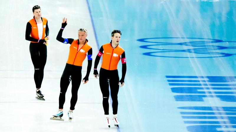 Nederlandse schaatsmannen in de finale