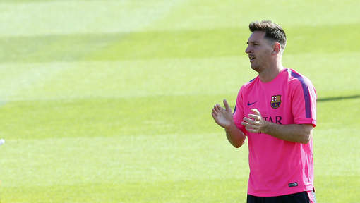 messi training