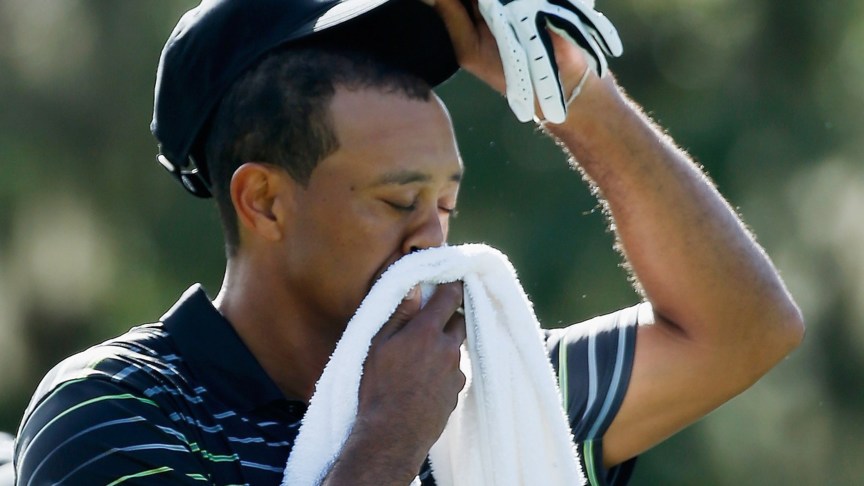 Rugproblemen nekken Tiger Woods