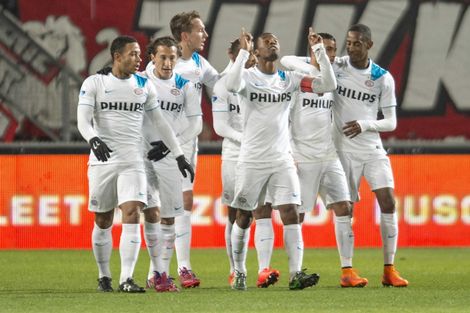 Balkonscène PSV op 19 april in Eindhoven