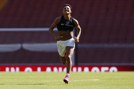 Baaltraining Alexis Sanchez