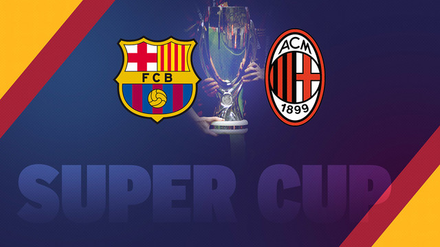 FC Barcelona match AC Milan with five European Super Cups