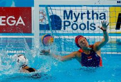 Zilver voor waterpolosters