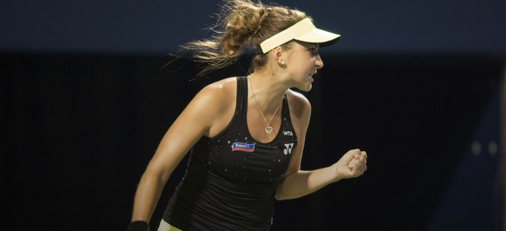 Bencic slaat Wozniacki naar huis
