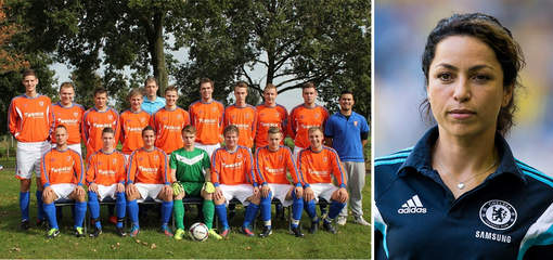 Bierteam uit Almelo doet Carneiro aanbieding