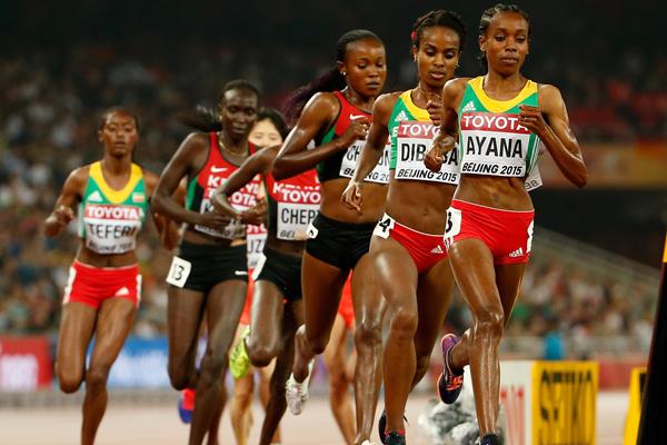 THE LAST FEW MOMENTS OF THE IAAF WORLD CHAMPIONSHIPS