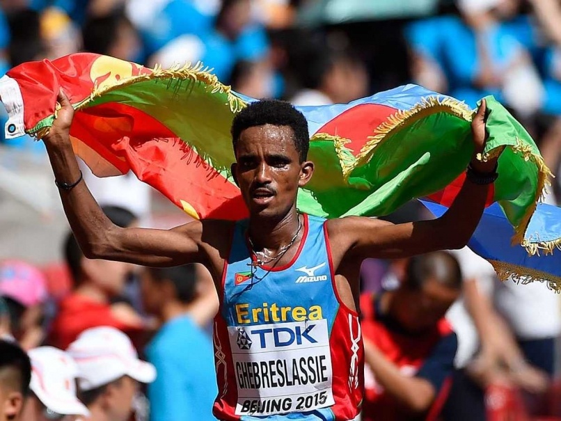 Ghebreslassie wint marathon WK atletiek