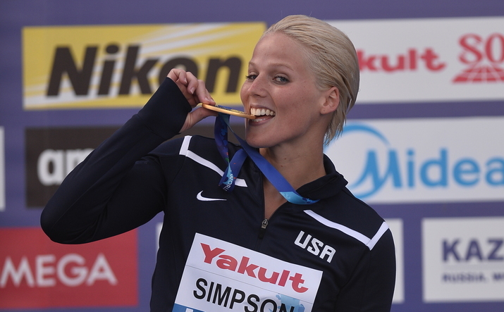 RACHELLE SIMPSON TAKES WOMEN’S HIGH DIVING WORLD TITLE