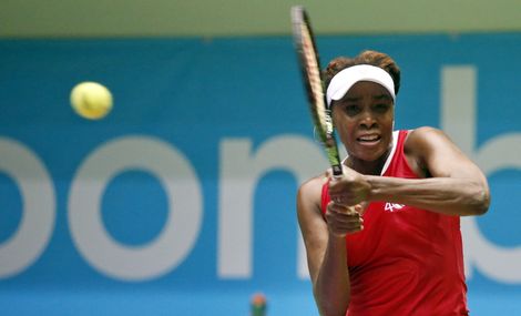 Snelle aftocht Venus Williams