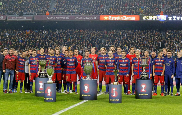 FC Barcelona Want the league, the cup and the Champions League:The challenge of another treble