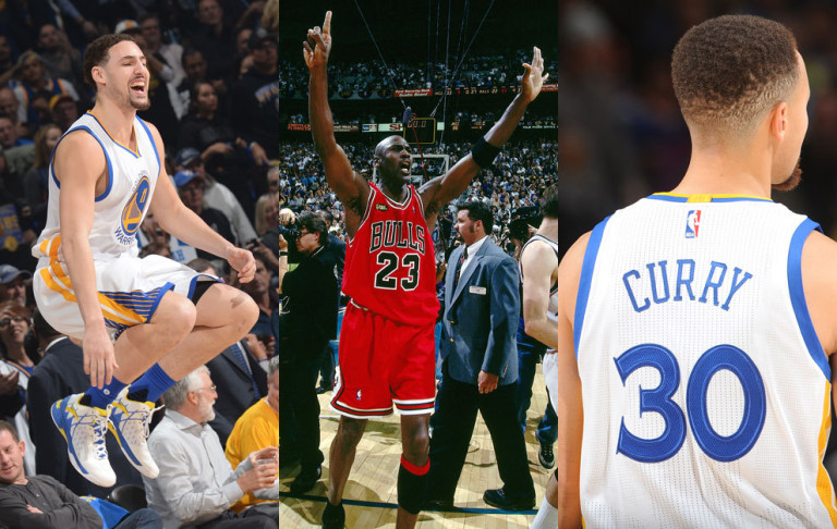 Warriors 127-107 Mavs Golden State set new record of 42-4 after 46 games Curry dethrones Jordan