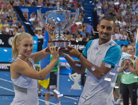 Kyrgios en Gavrilova winnen Hopman Cup