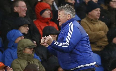 Heerlijke middag Hiddink en Chelsea