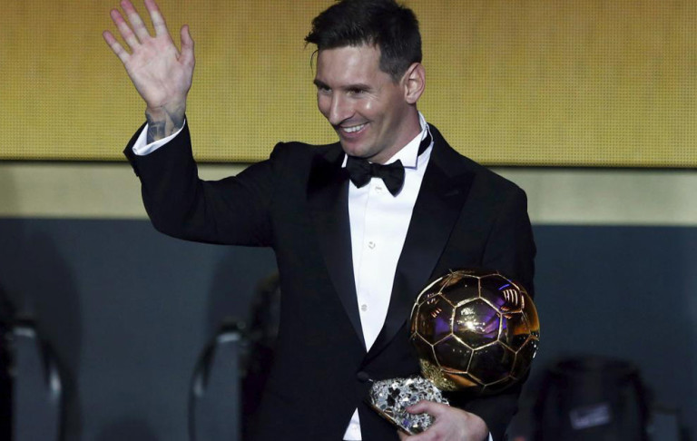Messi: “It’s a very special moment after watching as Cristiano Ronaldo won for two years”