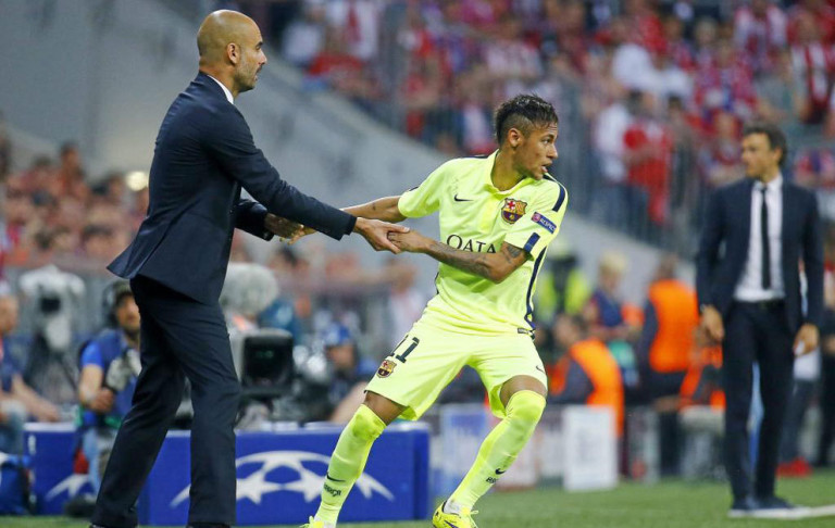 Neymar: “I’d love to work with Guardiola”