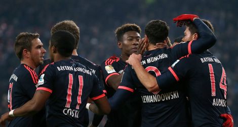 Bayern begint met winst