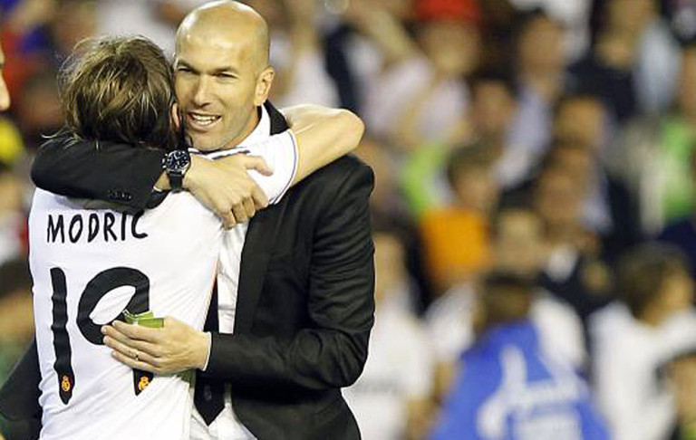 Real Madrid Croat promoted to commanding officer :The Zidane-Modric connection