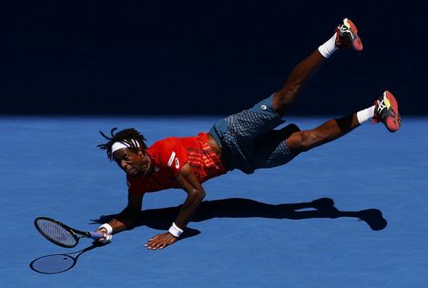 Huzarenstukje Monfils leidt tot blessure