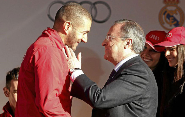 Florentino is Benzema’s biggest fan