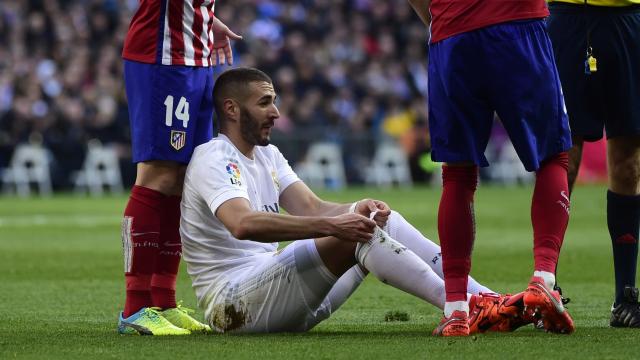 Benzema weken aan de kant bij Real met hamstringblessure