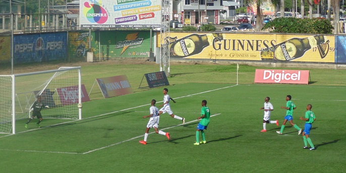U-15 natio met 3-0 langs Frans-Guyana