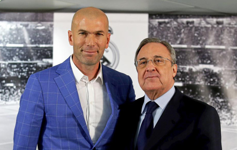 Zidane signs on until 2018