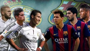Super El clasico Barca vs Madrid