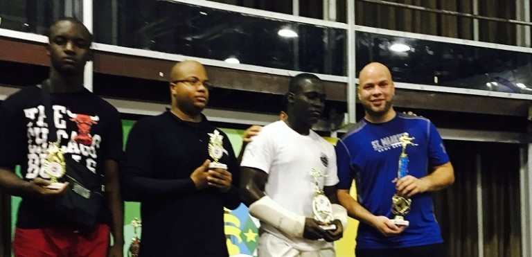 Walter Bouterse best fighter in  taekwondo tournament