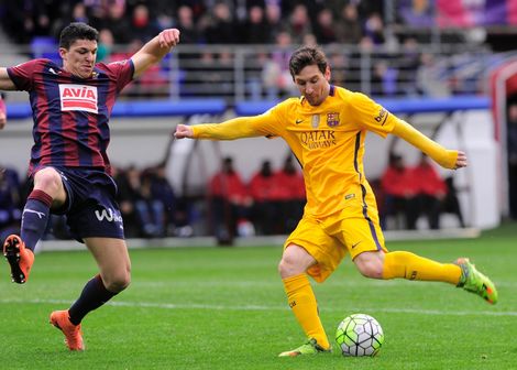 Barça ook veel te goed voor Eibar