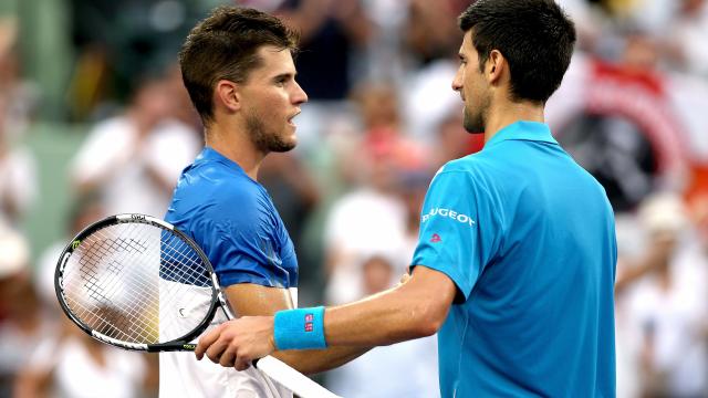 Djokovic en Berdych naar kwartfinales Miami, Halep uitgeschakeld