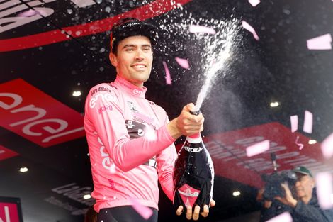 Dumoulin houdt huis in Giro