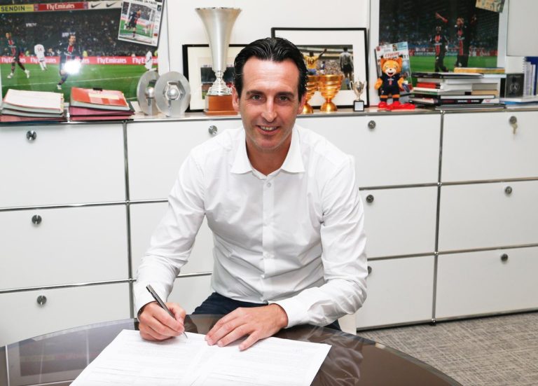 Emery volgt Blanc op bij Paris Saint-Germain