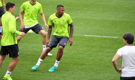 Boateng traint weer met Duitsland