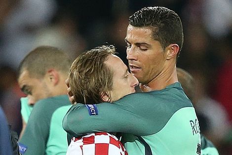 Ronaldo troost Modric