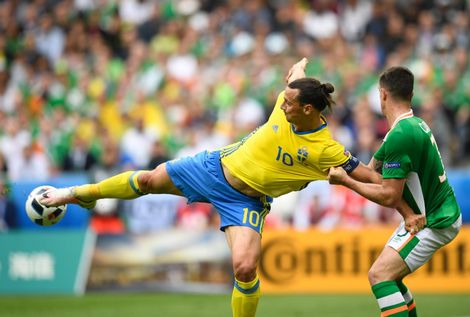 Zlatan houdt woord tegen Ierland