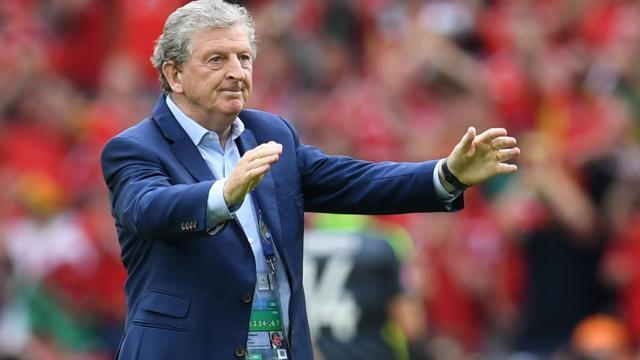 Bondscoach Hodgson kan geluk niet op na late zege Engeland
