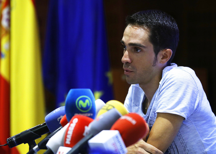 Alberto Contador wil ritme opdoen voor Vuelta
