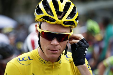 Froome stunt ook in waaierrit