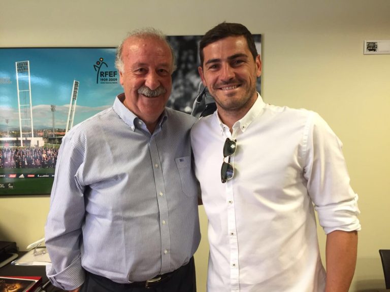 Casillas en Del Bosque begraven strijdbijl