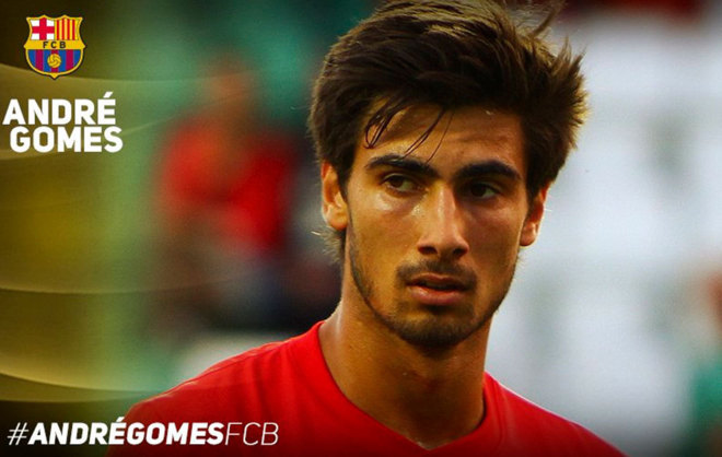 Barcelona sign Andre Gomes for 50 million euros