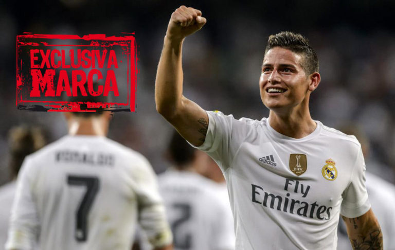 James Rodriguez: €85m bid for me but I’m not leaving