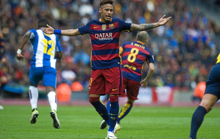 Neymar: Barcelona dressing room operates in Spanish