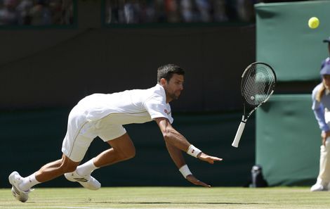Djokovic struikelt op Wimbledon