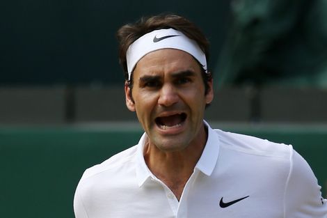 Krankzinnige zege Federer