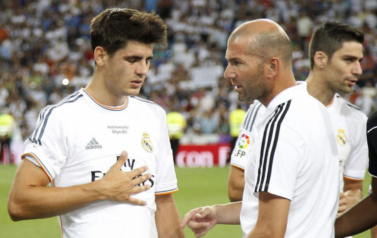 Real MadridFrenchman hoping to continue positive relationship:  Morata reunites with Zidane