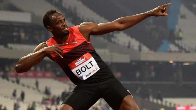 Bolt wil voor derde keer driemaal goud op Spelen