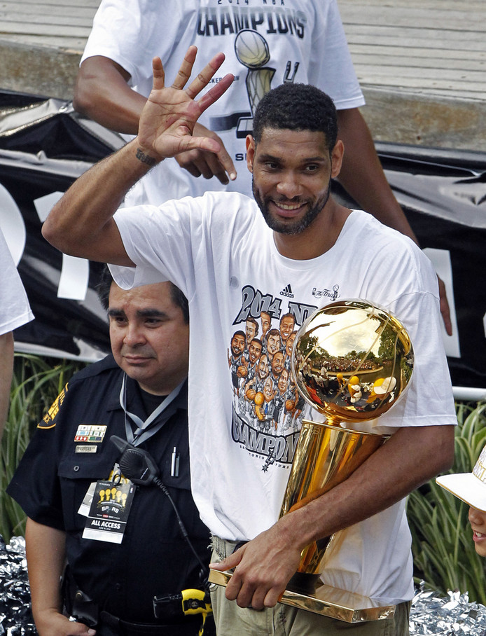 Vijfvoudig NBA-kampioen Duncan (40) stopt