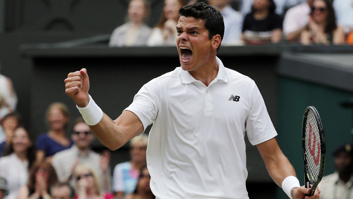 Raonic verspert Federer de weg naar achtste titel